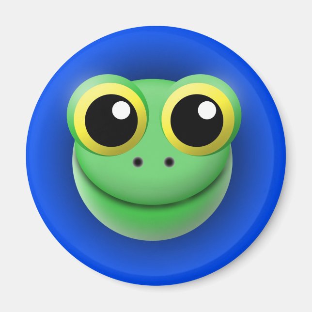 aimant avec animal : grenouille (Devant)