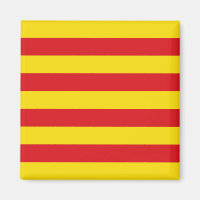Aimant avec Drapeau de Catalogne