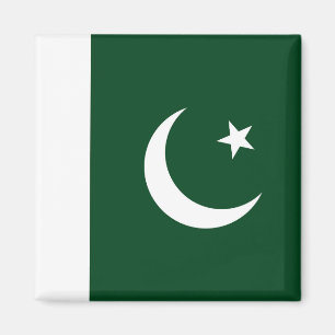 Aimant avec le drapeau du Pakistan