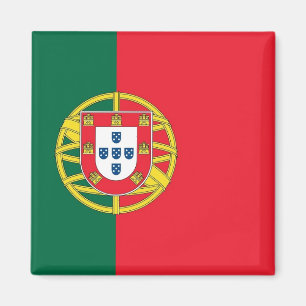 Aimant avec le drapeau du Portugal