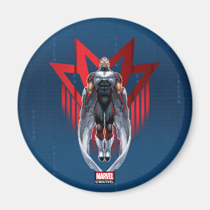 Aimant Avengers Classiques   Insigne Icône Falcon