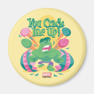 Aimant Avengers Pâques   Hulk - Tu Me Fais Craquer