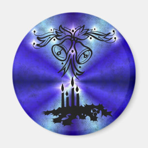 Aimant Avent, Artdeco de Noël sur Blue Green Rainbow