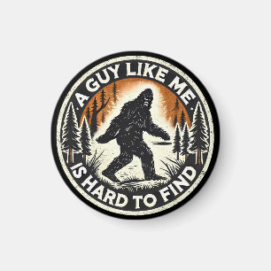 Aimant Aventure dans la forêt de Sasquatch, cryptide Bigf