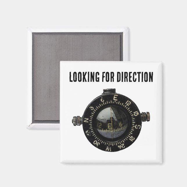 Aimant Aventure de navigation de survie de la boussole mi (Recto/Verso)