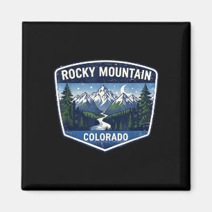 Aimant Aventure de randonnée dans la nature du Colorado m
