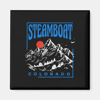 Aimant Aventure en montagne Steamboat Springs Colorado