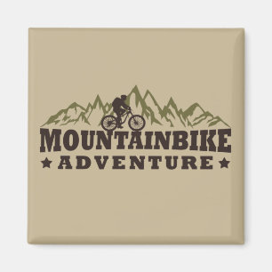 Aimant aventure en VTT tout terrain