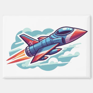 Aimant avion/avion de chasse