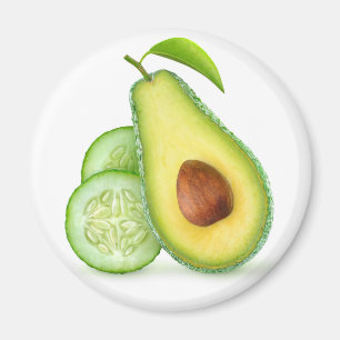 Aimant Avocado et concombre