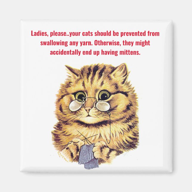 Aimant "Avoir des Mittens" (Devant)