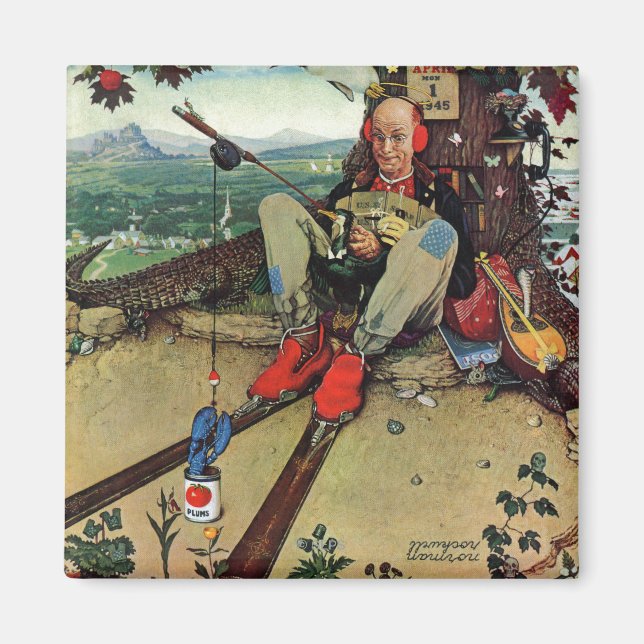 Aimant Avril Fool 1945 (Devant)