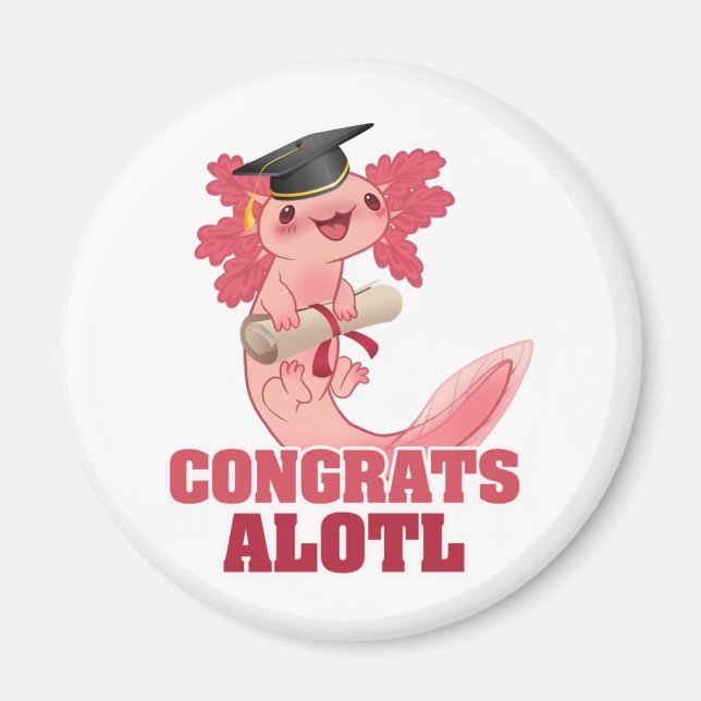 Aimant AXLOTL GRADUT ALOTL AXOLOTL Classic (Devant)