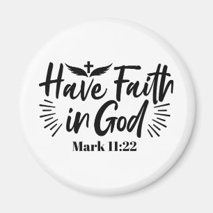 Aimant Ayez foi en Dieu Mark 11:22 Citation Inspirationne
