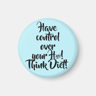 Aimant Ayez le contrôle de votre main ! Pensez régime ! A