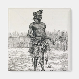 Aimant Azandeh Binsa ou docteur de sorcière