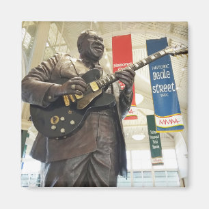 Aimant B.B. King Statue - Memphis, Tennessee