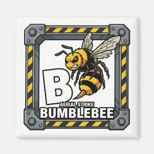 Aimant B est pour Bumblebee – Apprentissage de l'alphabet