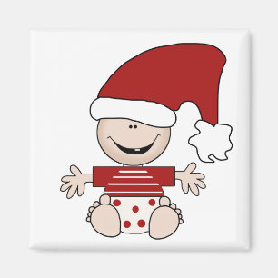Aimant Baby de Noël dans le stockage des t-shirts et cade