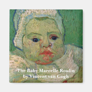 Aimant Baby Marcelle Roulin par Vincent van Gogh