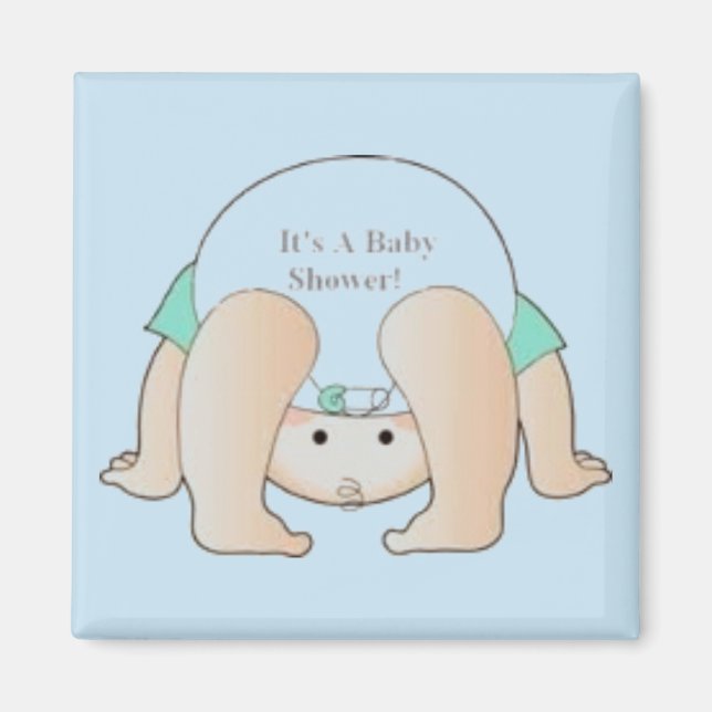 Aimant Baby shower (Devant)
