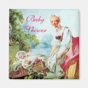 AIMANT BABY SHOWER COLORÉ