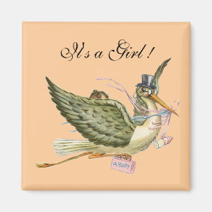 AIMANT BABY SHOWER STORK