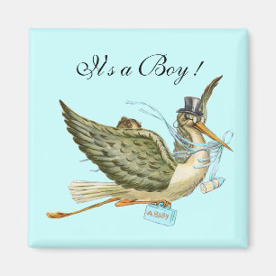 AIMANT BABY SHOWER STORK