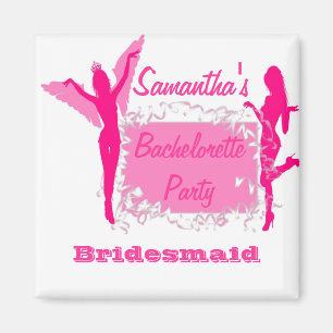 Aimant Bachelorette de Bridesmaid