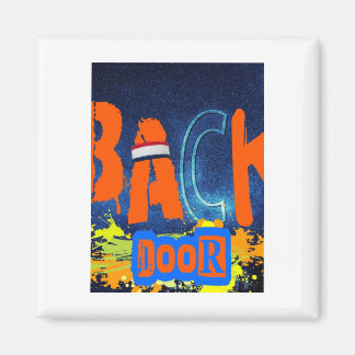 Aimant “back Door Chemistry” Design Chiffon Top