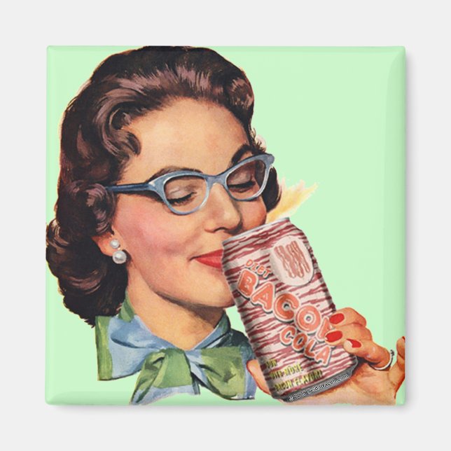 Aimant BACON Cola ! (Devant)