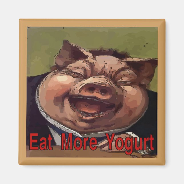 Aimant Bacon déguisé (Devant)