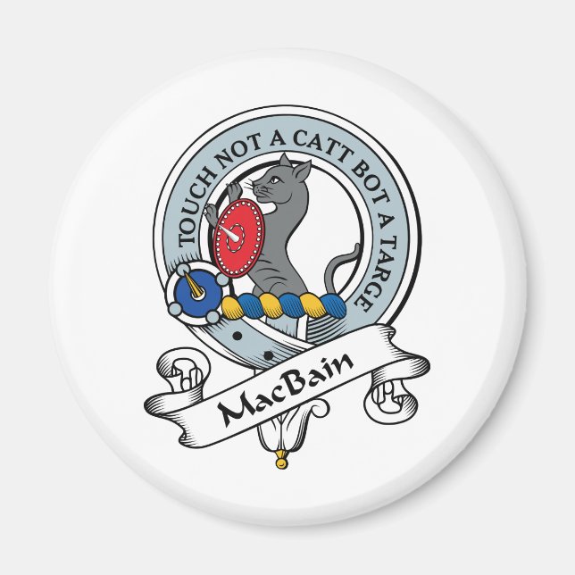 Aimant Badge de clan MacBain (Devant)