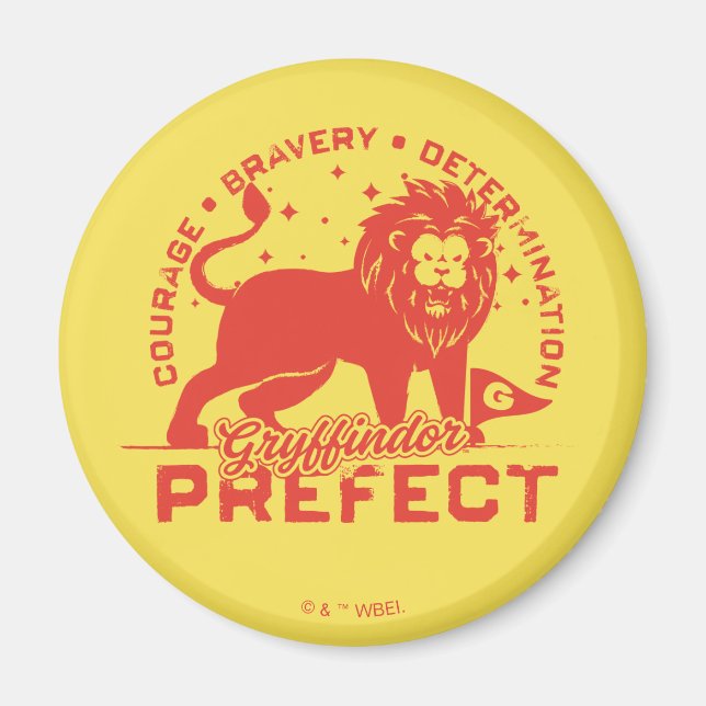 Aimant Badge de préconfiguration GRYFFINDOR™ (Devant)