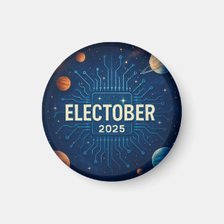 Aimant Badge ELECTOBER 2025