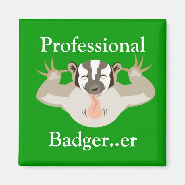 Aimant Badgering Badger_Professional Badger...être (Devant)