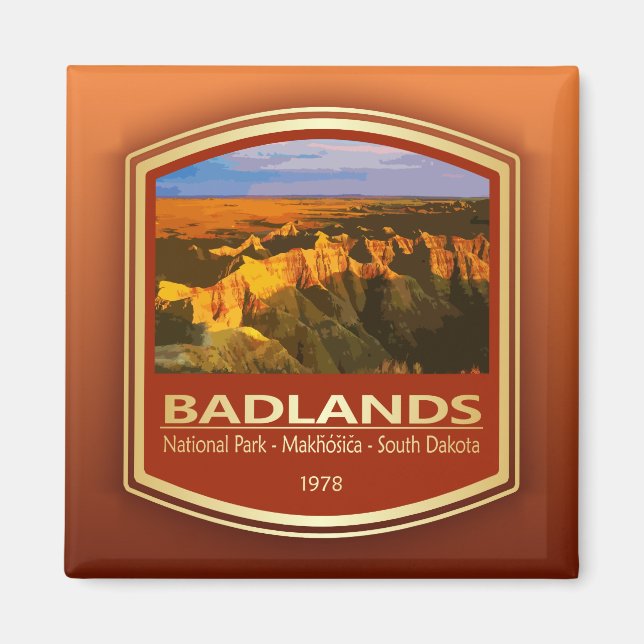 Aimant Badlands NP (PF1) (Devant)