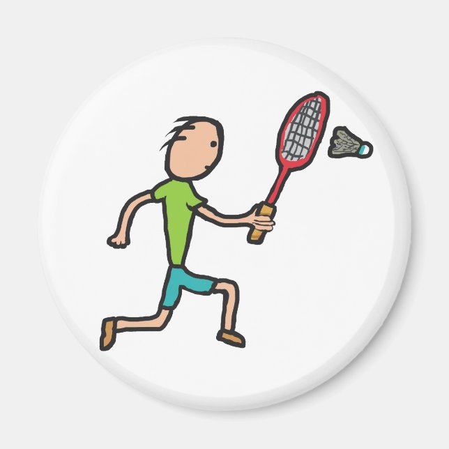 Aimant Badminton (Devant)