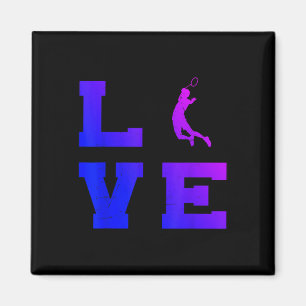 Aimant Badminton Mens Femmes Joueuse Badminton Navette