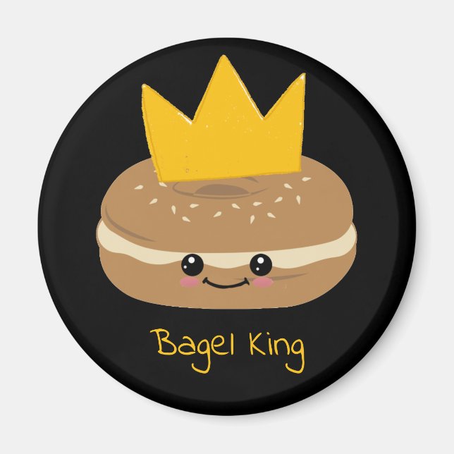Aimant Bagel King Bagel Buddies (Devant)