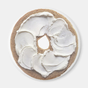 Aimant Bagel with Cream Cheese