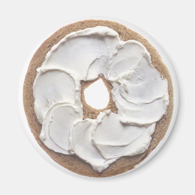 Aimant Bagel with Cream Cheese (Devant)