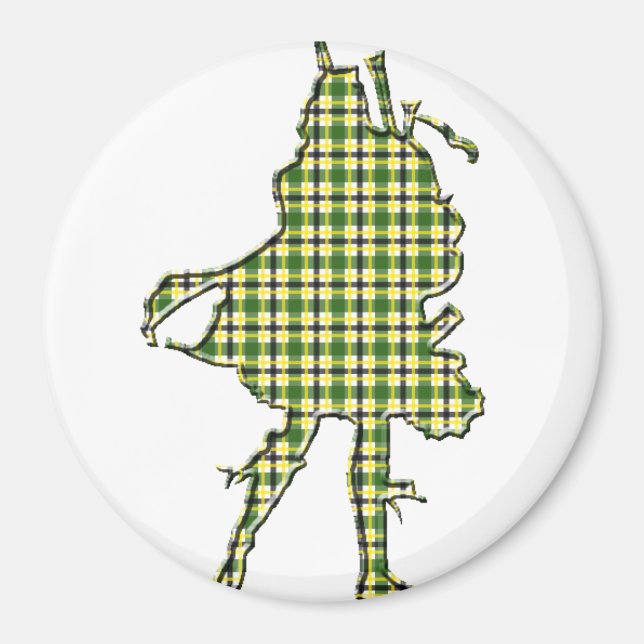 Aimant Bagpier irlandais (Devant)