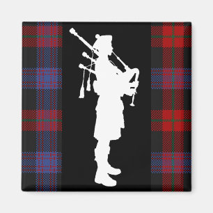 Aimant Bagpiper écossais