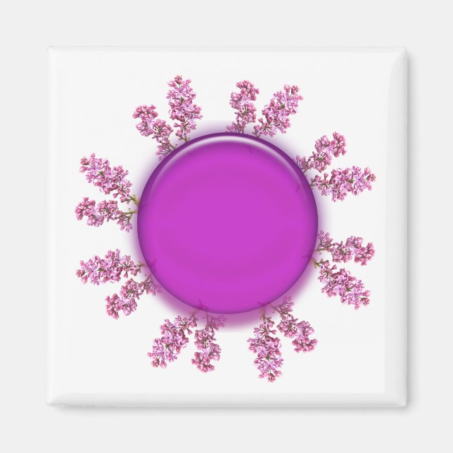 Aimant - Bague Lilac (Devant)