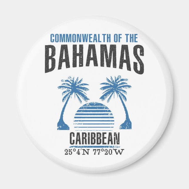 Aimant Bahamas (Devant)