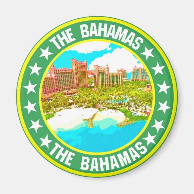 Aimant Bahamas (Devant)