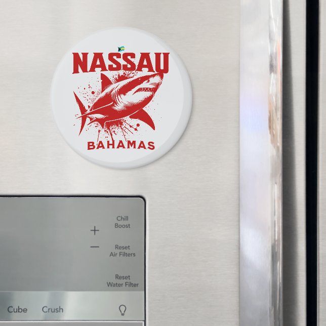 Aimant Bahamas Souvenir Cadeau : Nassau Bahamas Poisson d (In situ (réfrigérateur))