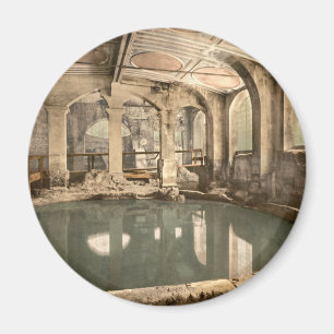 Aimant Bains romains et Abbaye V, Bath, Somerset, Anglete