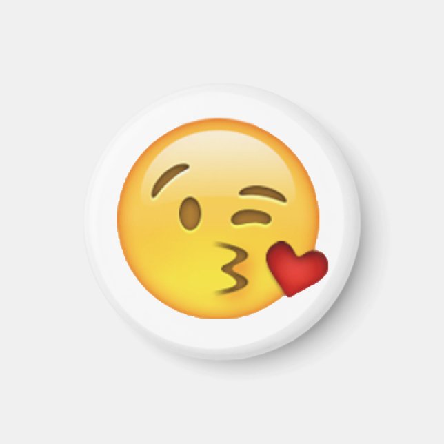 Aimant Baiser - Emoji (Devant)